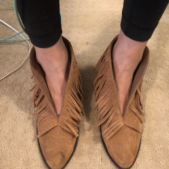 Coconutz by Matisse fringe ankle booties style Lambert - Picture 2 of 5